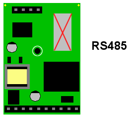 Digital panel meter RS485 Data Port