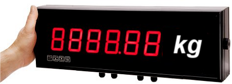 Fusion5 large digit multi function display with red green and yellow display